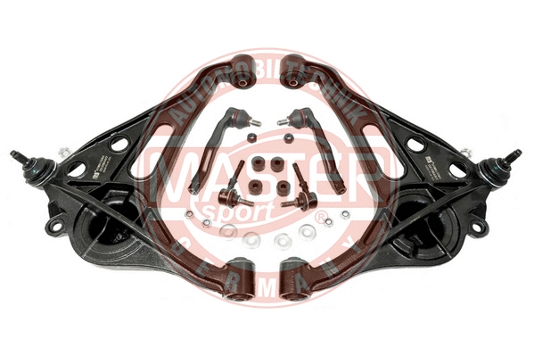 Control/Trailing Arm Kit, wheel suspension (36875-KIT-MS)