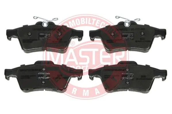 Brake Pad Set, disc brake (13046072512N-SET-MS)