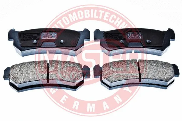 Brake Pad Set, disc brake (13046158642N-SET-MS)