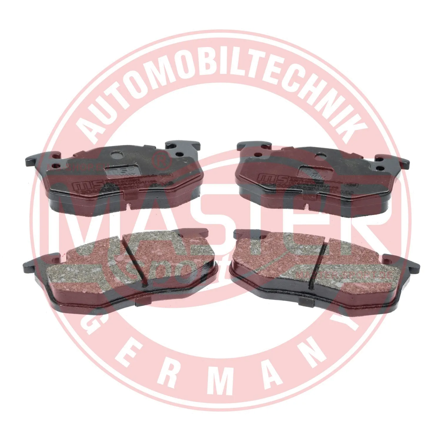 Brake Pad Set, disc brake (13046039532N-SET-MS)