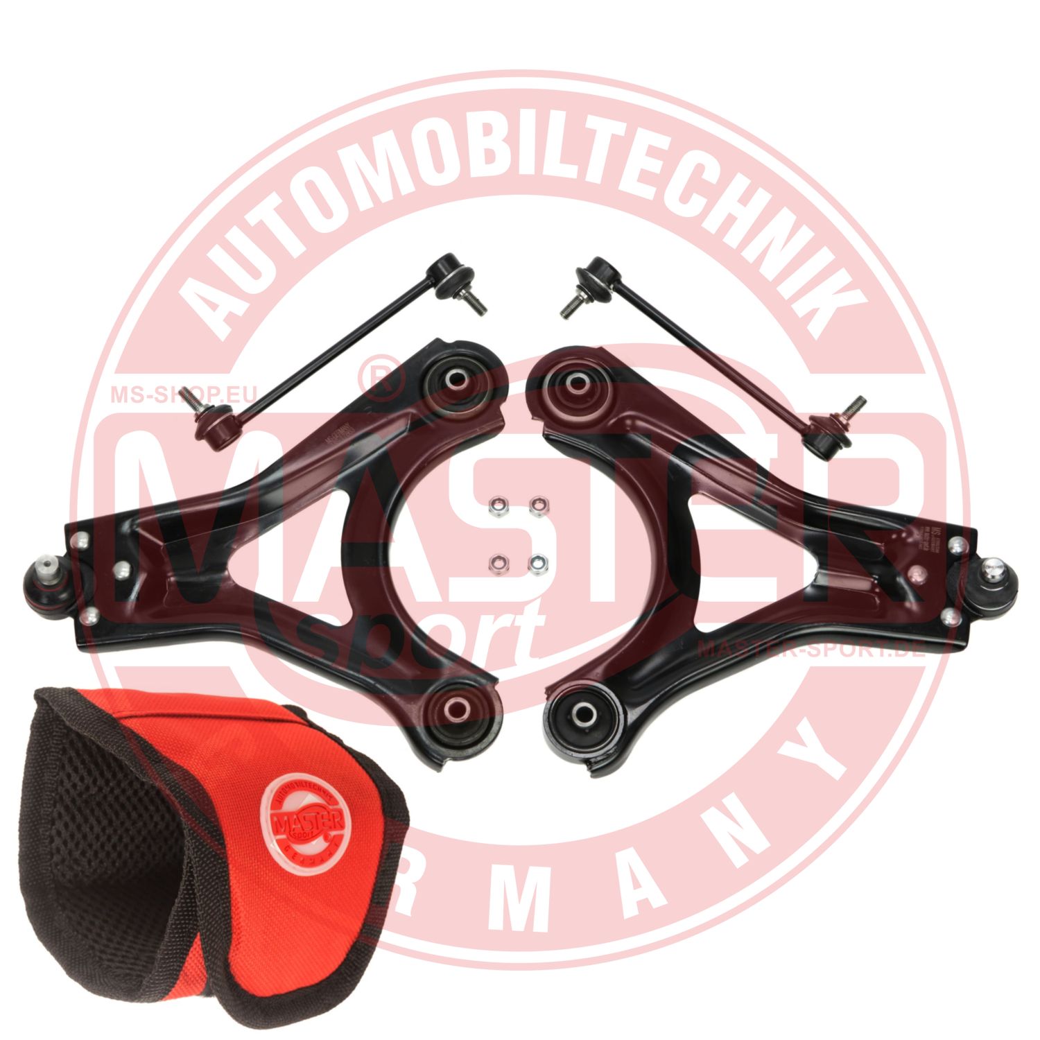 Control/Trailing Arm Kit, wheel suspension (37039/1-KIT-MSM)