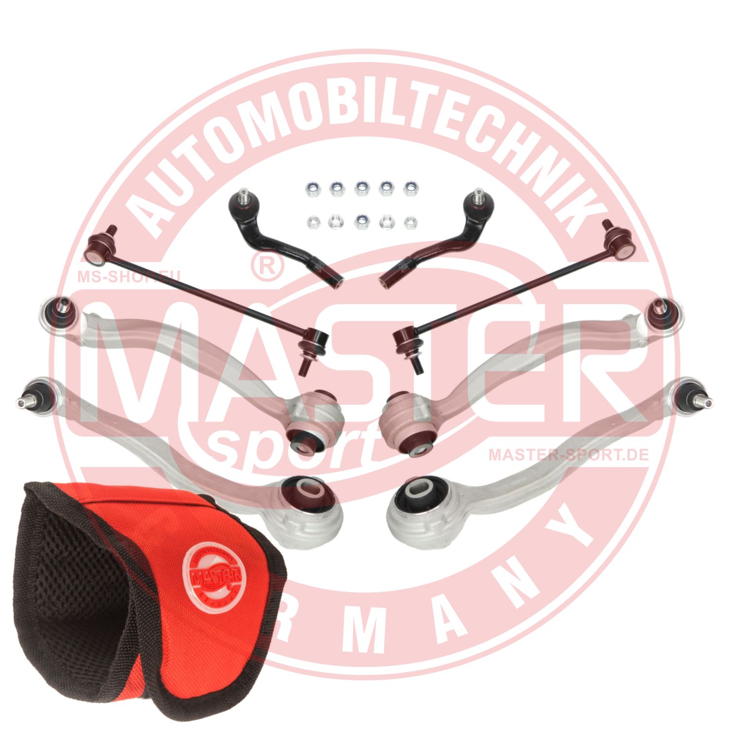 Control/Trailing Arm Kit, wheel suspension (36837-KIT-MSM)