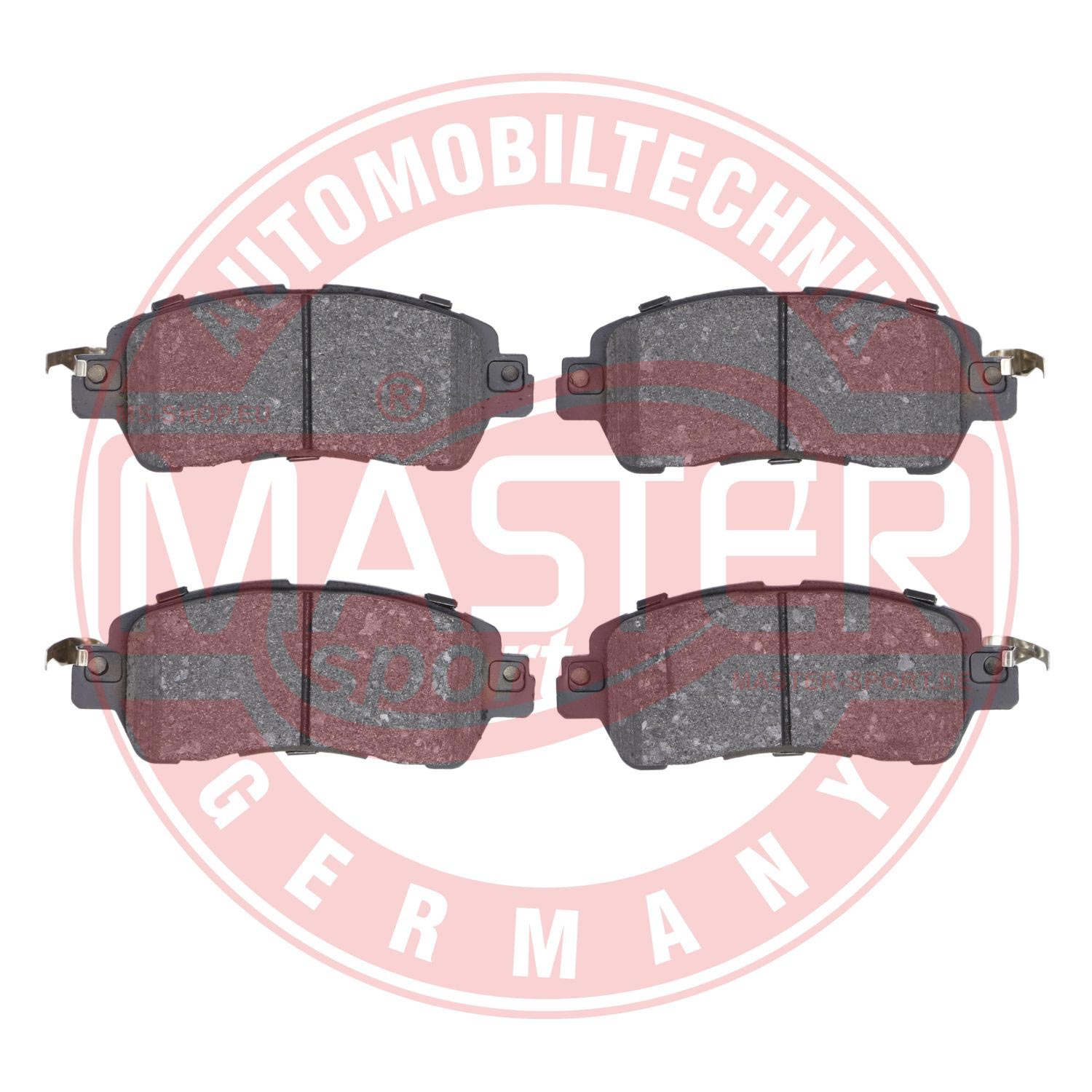 Brake Pad Set, disc brake (13046056742N-SET-MS)