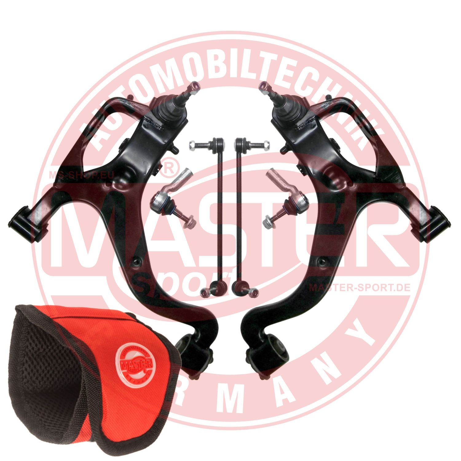 Control/Trailing Arm Kit, wheel suspension (36951/2-KIT-MSM)