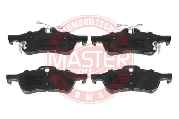 Brake Pad Set, disc brake (13046072902N-SET-MS)