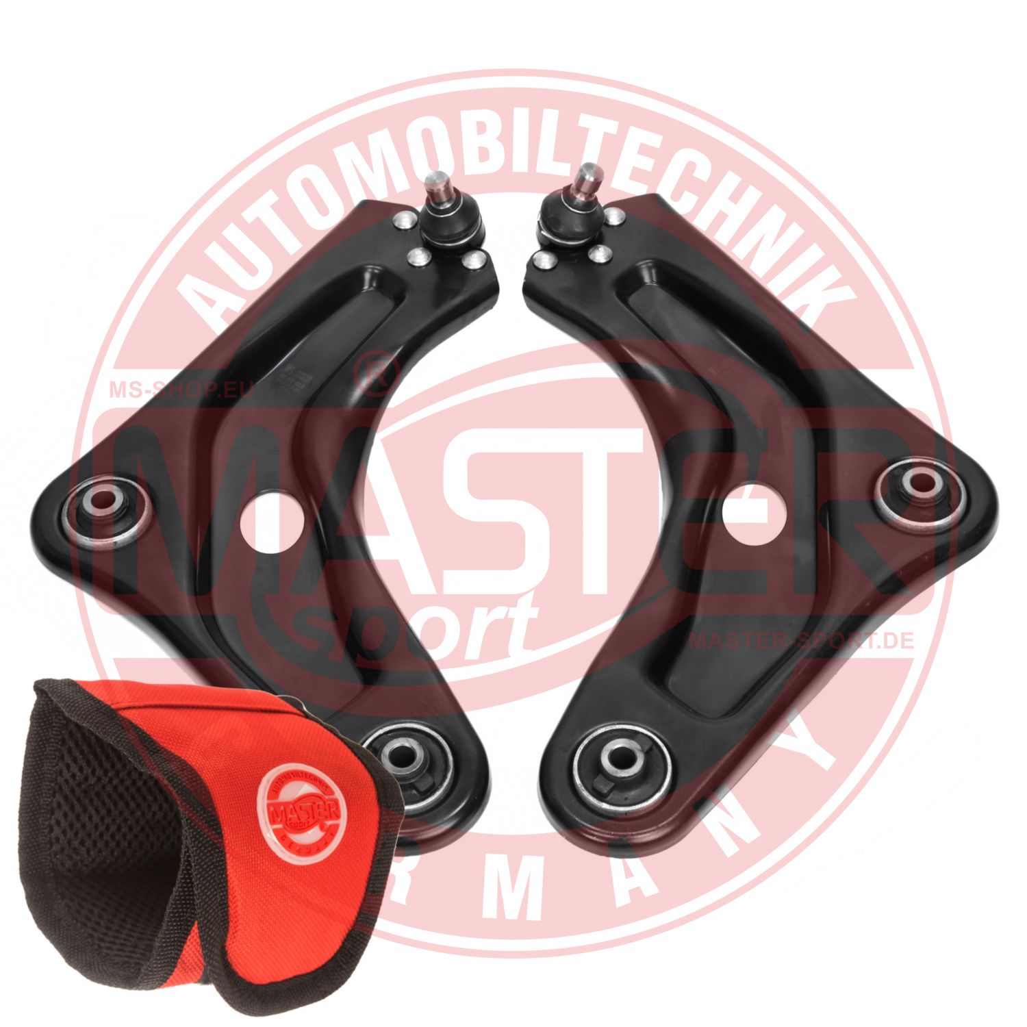 Control/Trailing Arm Kit, wheel suspension (37108-KIT-MSM)