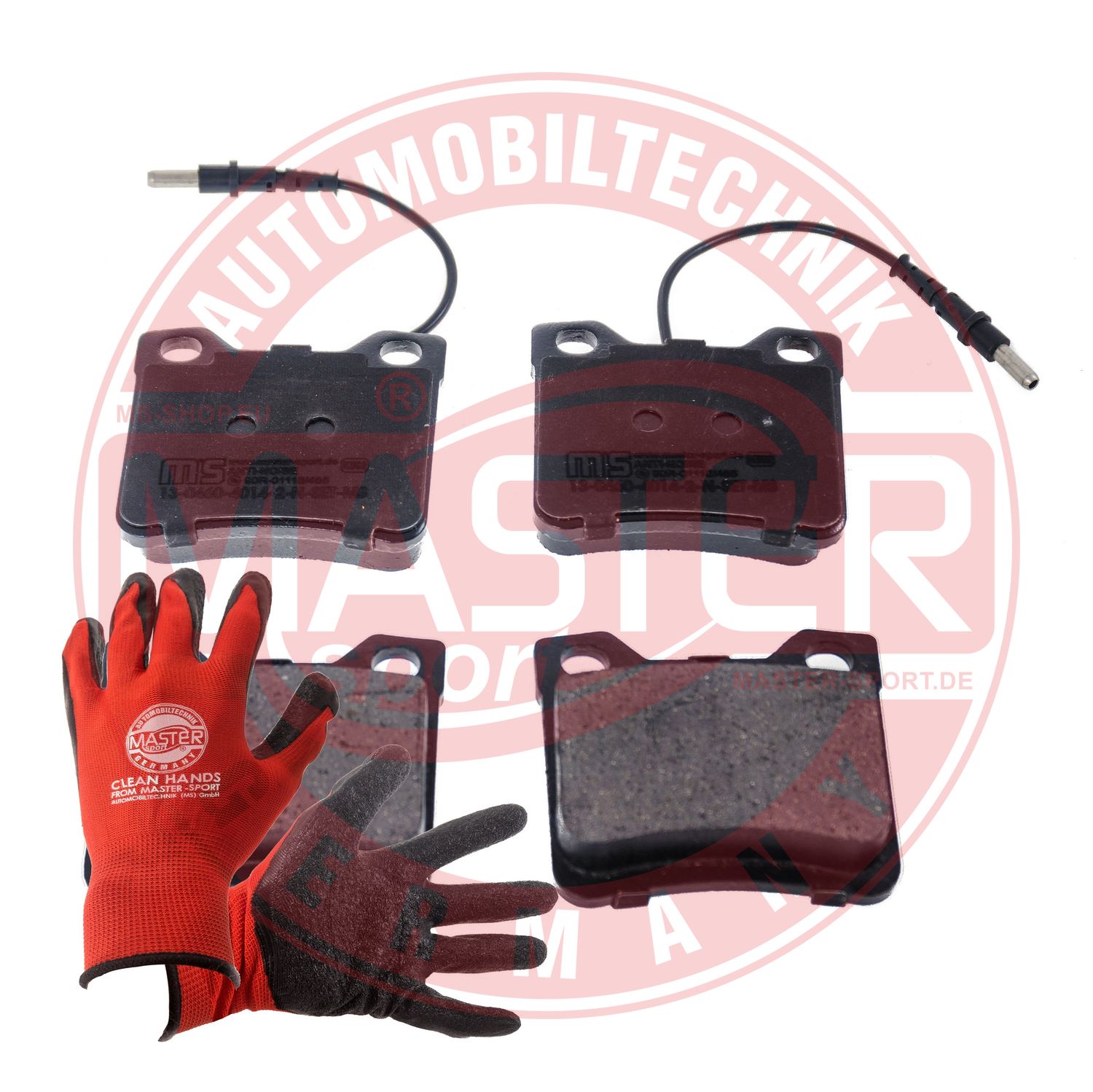 Brake Pad Set, disc brake (13046040142N-SET-MSP)