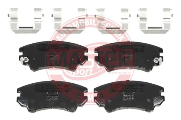 Brake Pad Set, disc brake (13046056122N-SET-MS)
