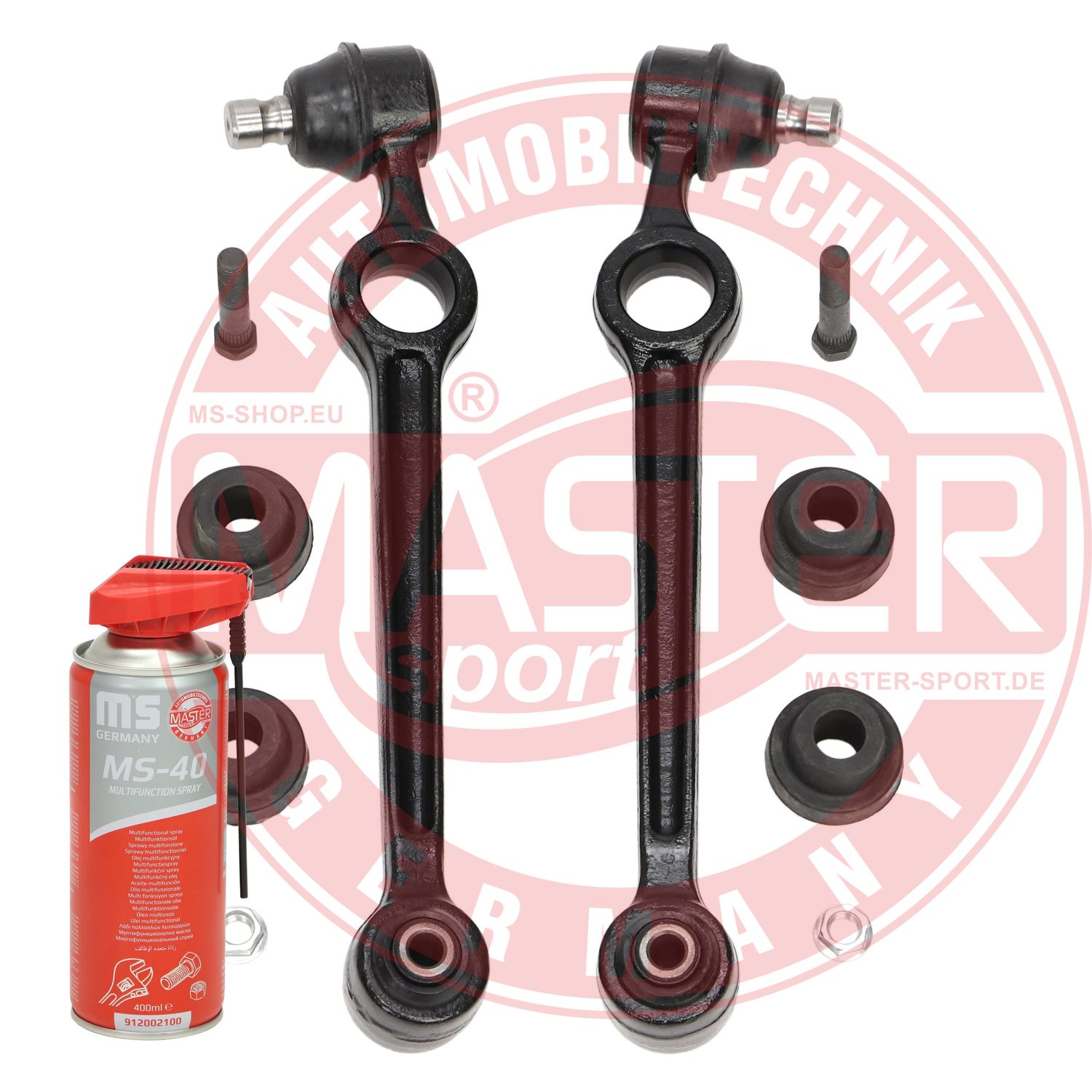 Control/Trailing Arm Kit, wheel suspension (37155-KIT-MSP)