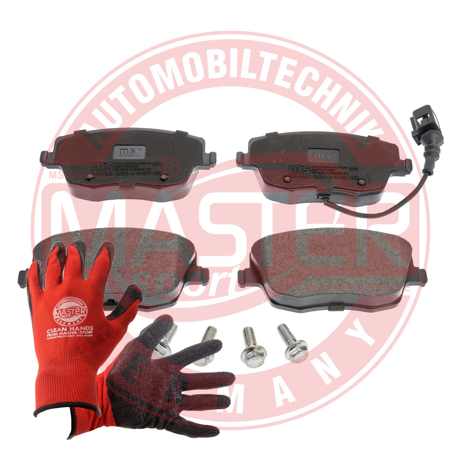 Brake Pad Set, disc brake (13046028842N-SET-MSP)