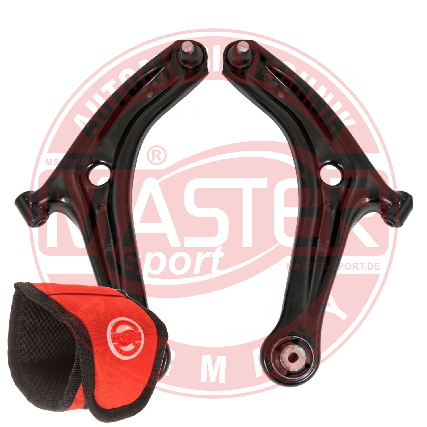 Control/Trailing Arm Kit, wheel suspension (36976/1-KIT-MSM)
