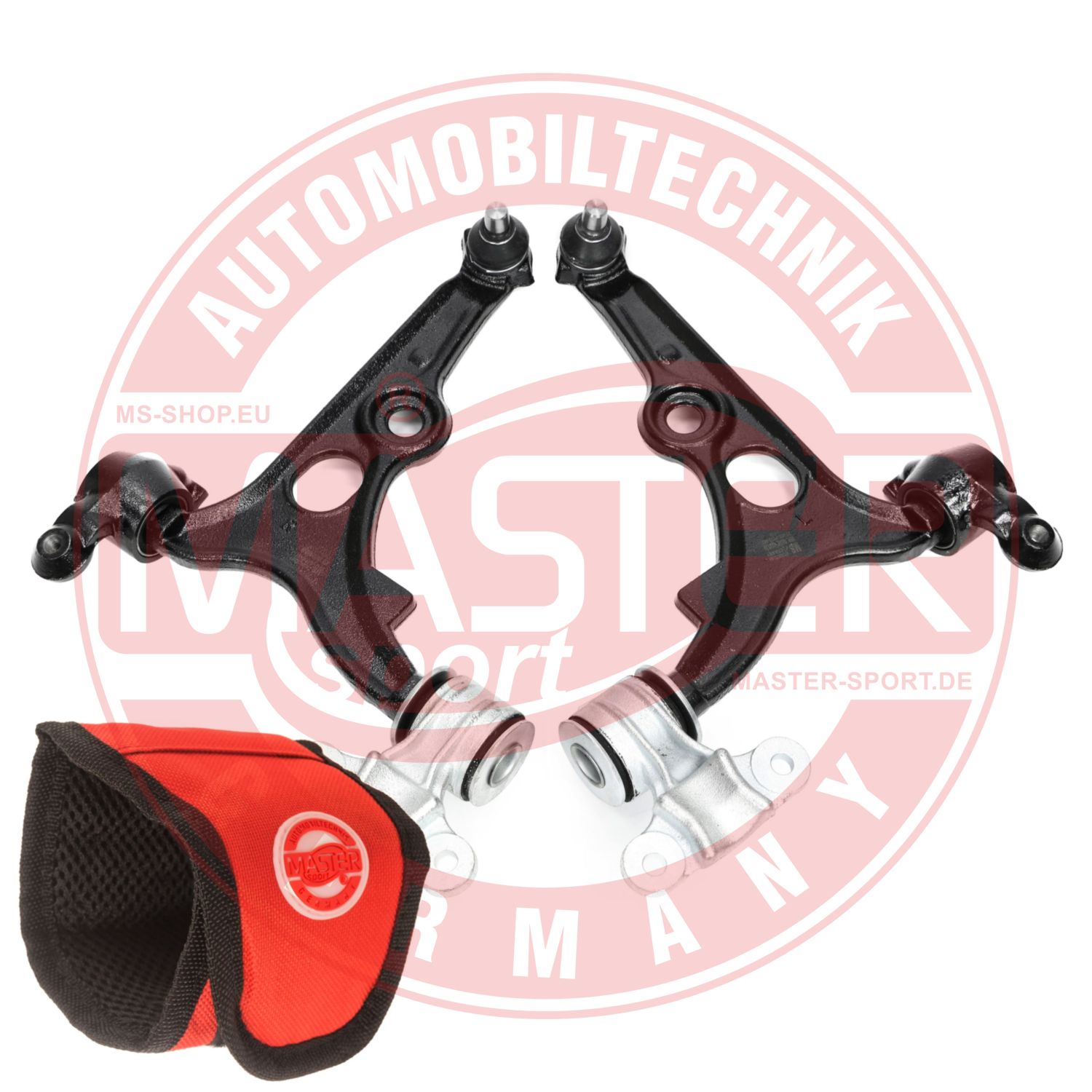 Control/Trailing Arm Kit, wheel suspension (37028/1-KIT-MSM)