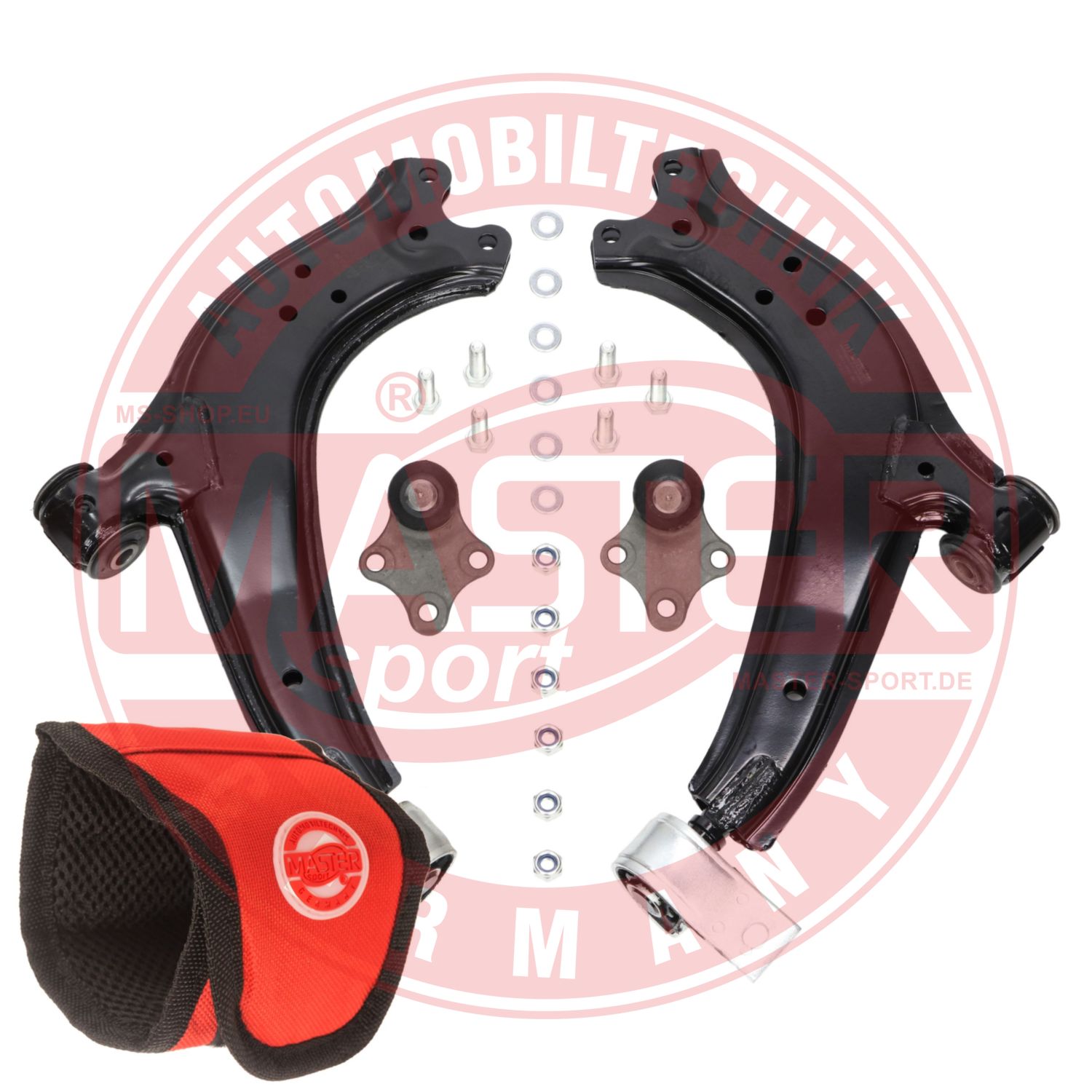 Control/Trailing Arm Kit, wheel suspension (37171-KIT-MSM)