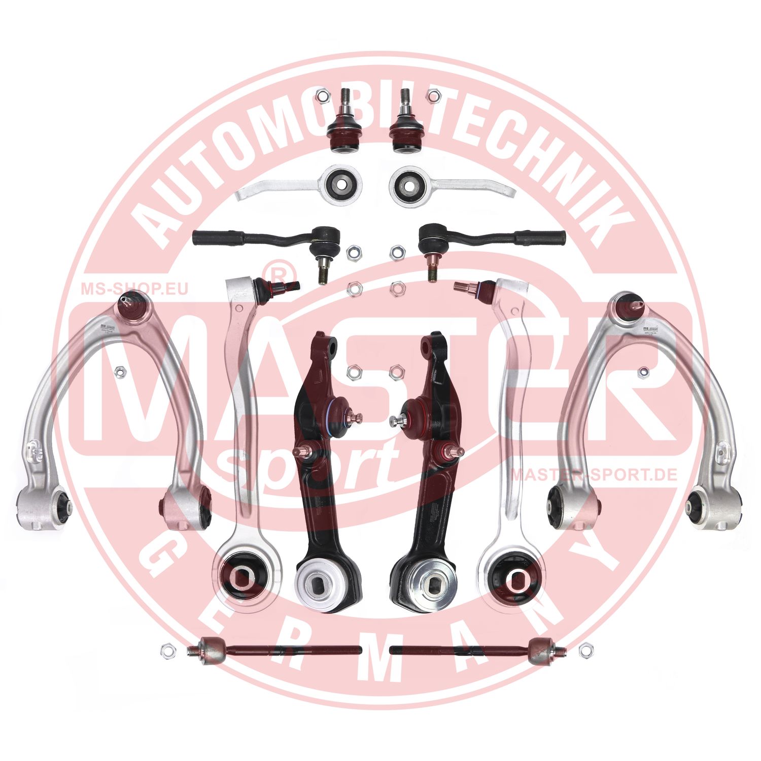 Control/Trailing Arm Kit, wheel suspension