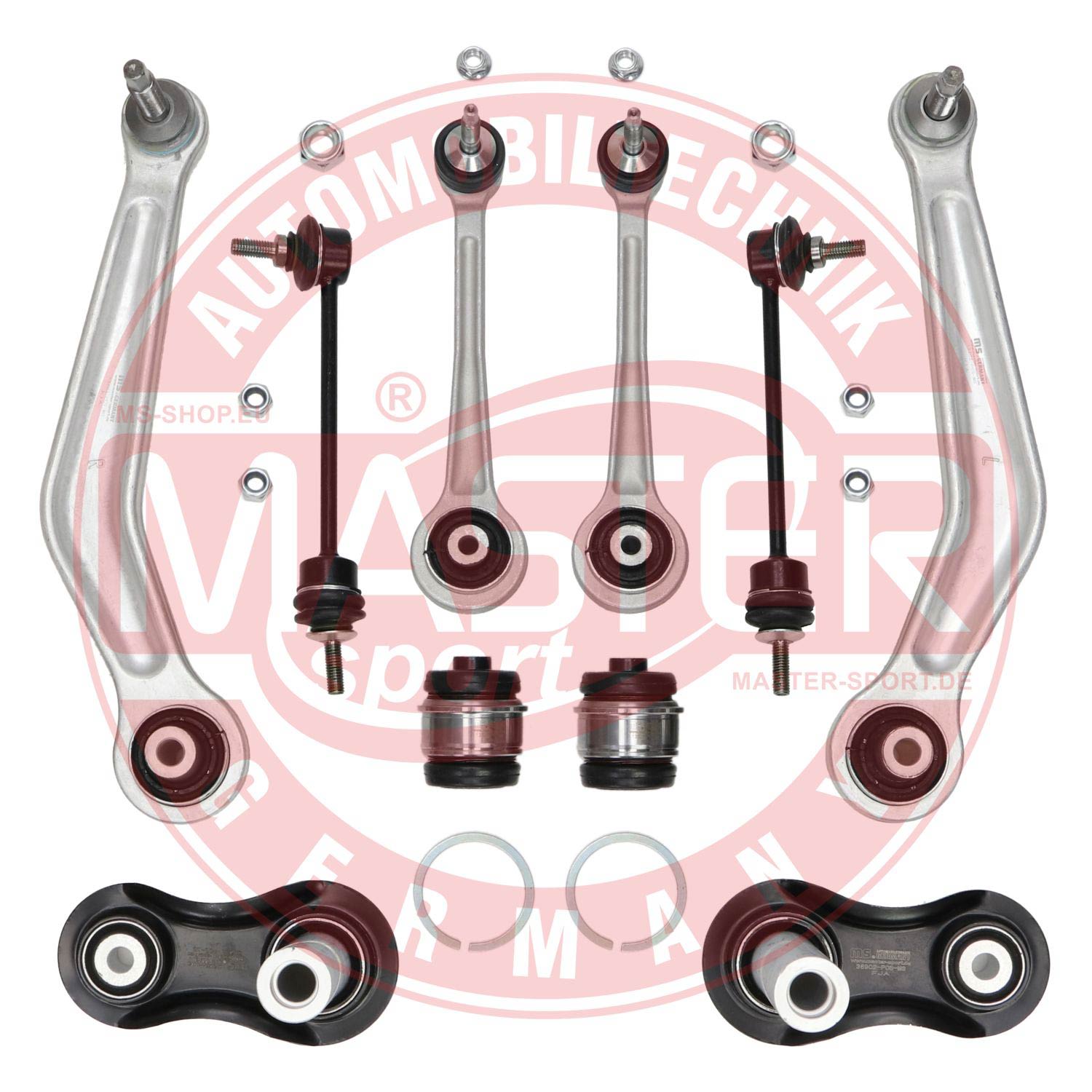 Control/Trailing Arm Kit, wheel suspension