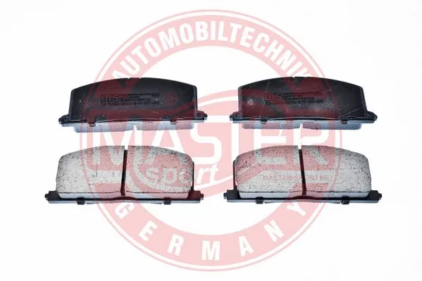 Brake Pad Set, disc brake (13046059762N-SET-MS)