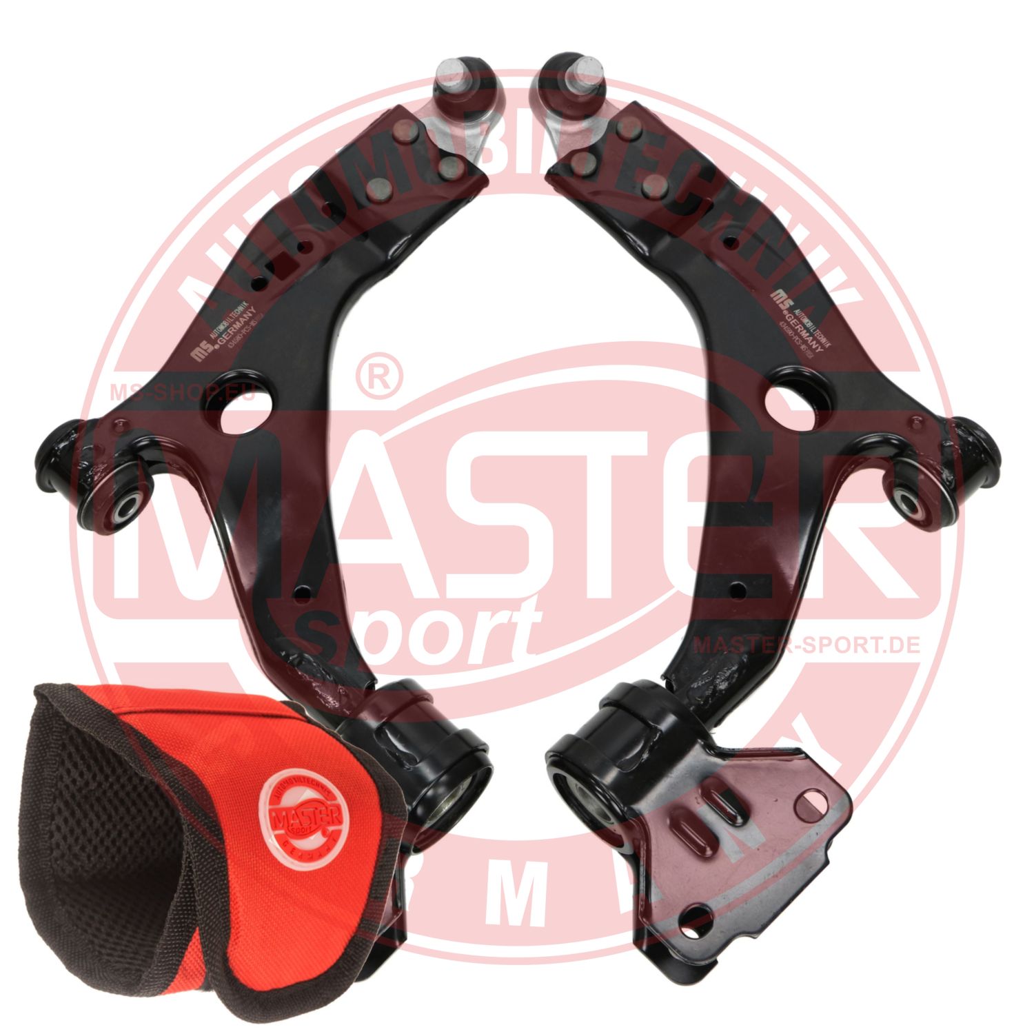 Control/Trailing Arm Kit, wheel suspension (36973/1-KIT-MSM)