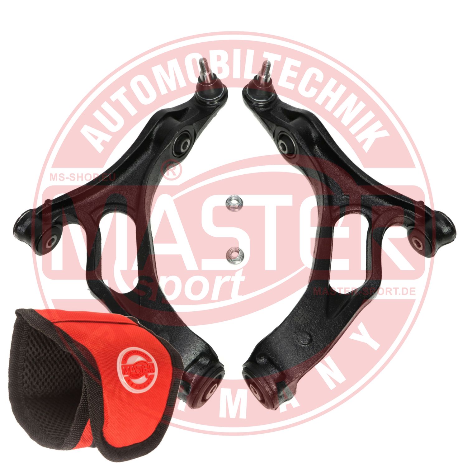 Control/Trailing Arm Kit, wheel suspension (37043-KIT-MSM)