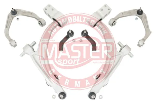 Control/Trailing Arm Kit, wheel suspension (36835/2-KIT-MS)