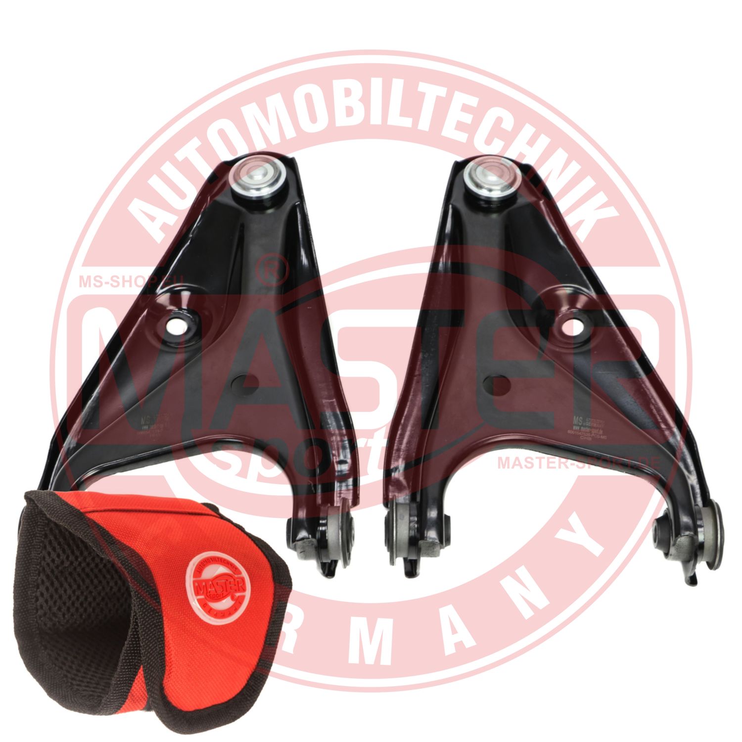 Control/Trailing Arm Kit, wheel suspension (36811/1-SET-MSM)