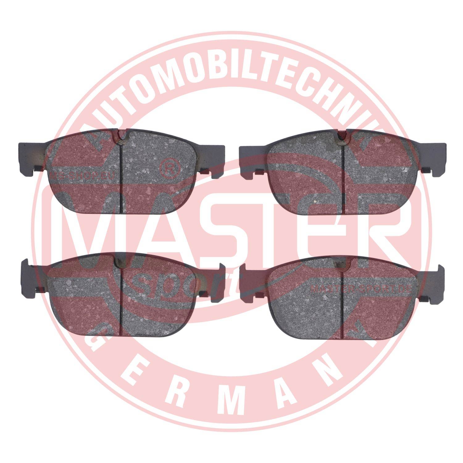 Brake Pad Set, disc brake (13046073282N-SET-MS)
