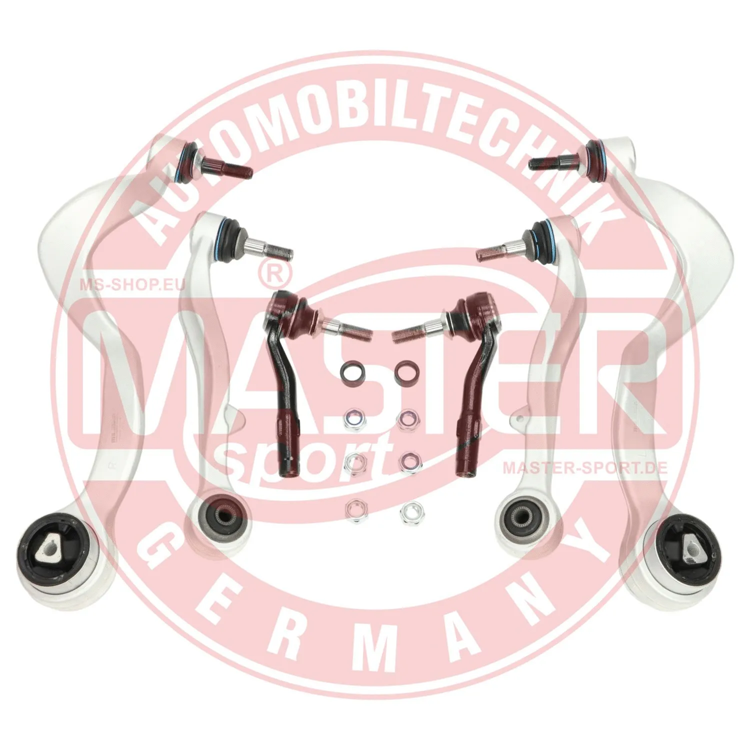 Control/Trailing Arm Kit, wheel suspension (36818/8-SET-MS)