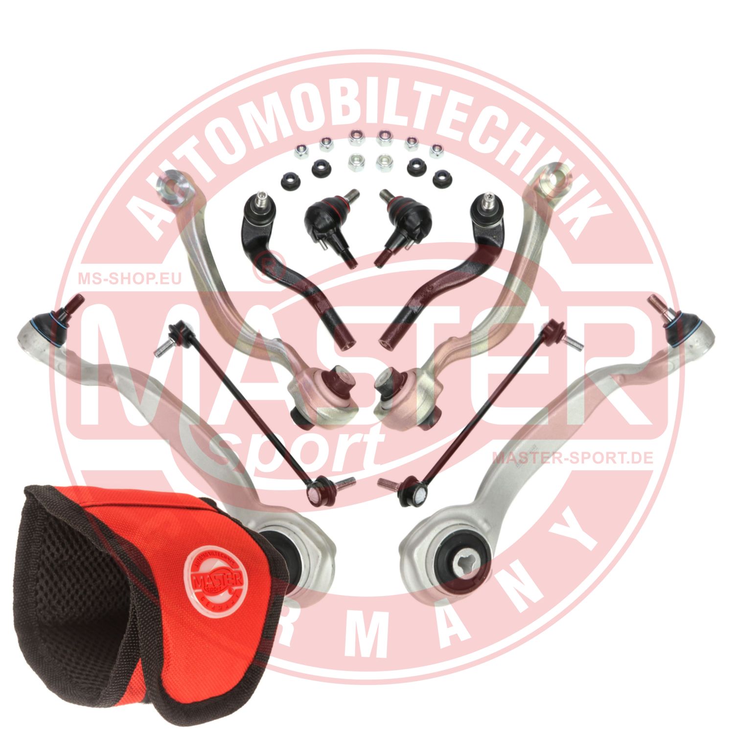 Control/Trailing Arm Kit, wheel suspension (36838-KIT-MSM)