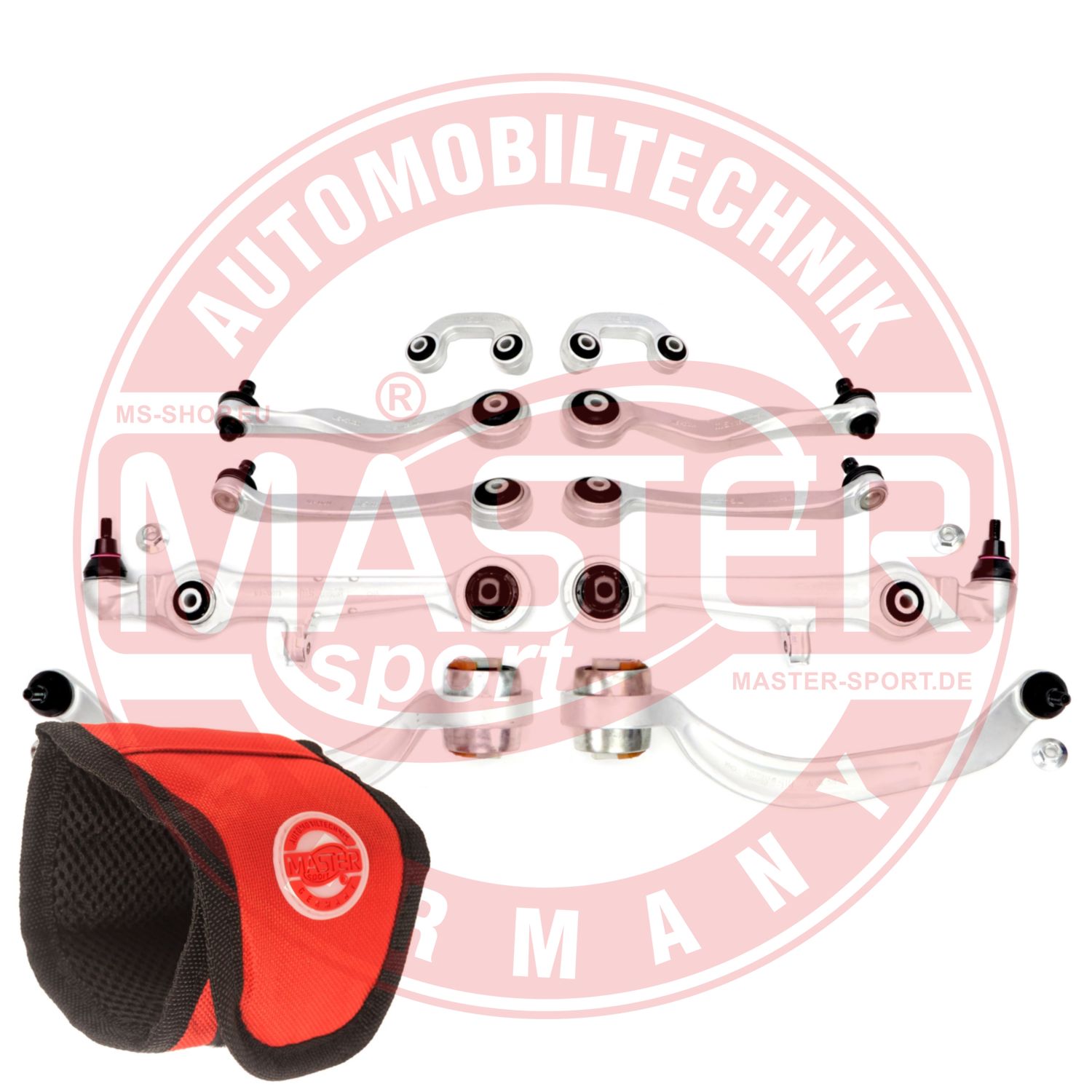 Control/Trailing Arm Kit, wheel suspension (36790/2-SET-MSM)