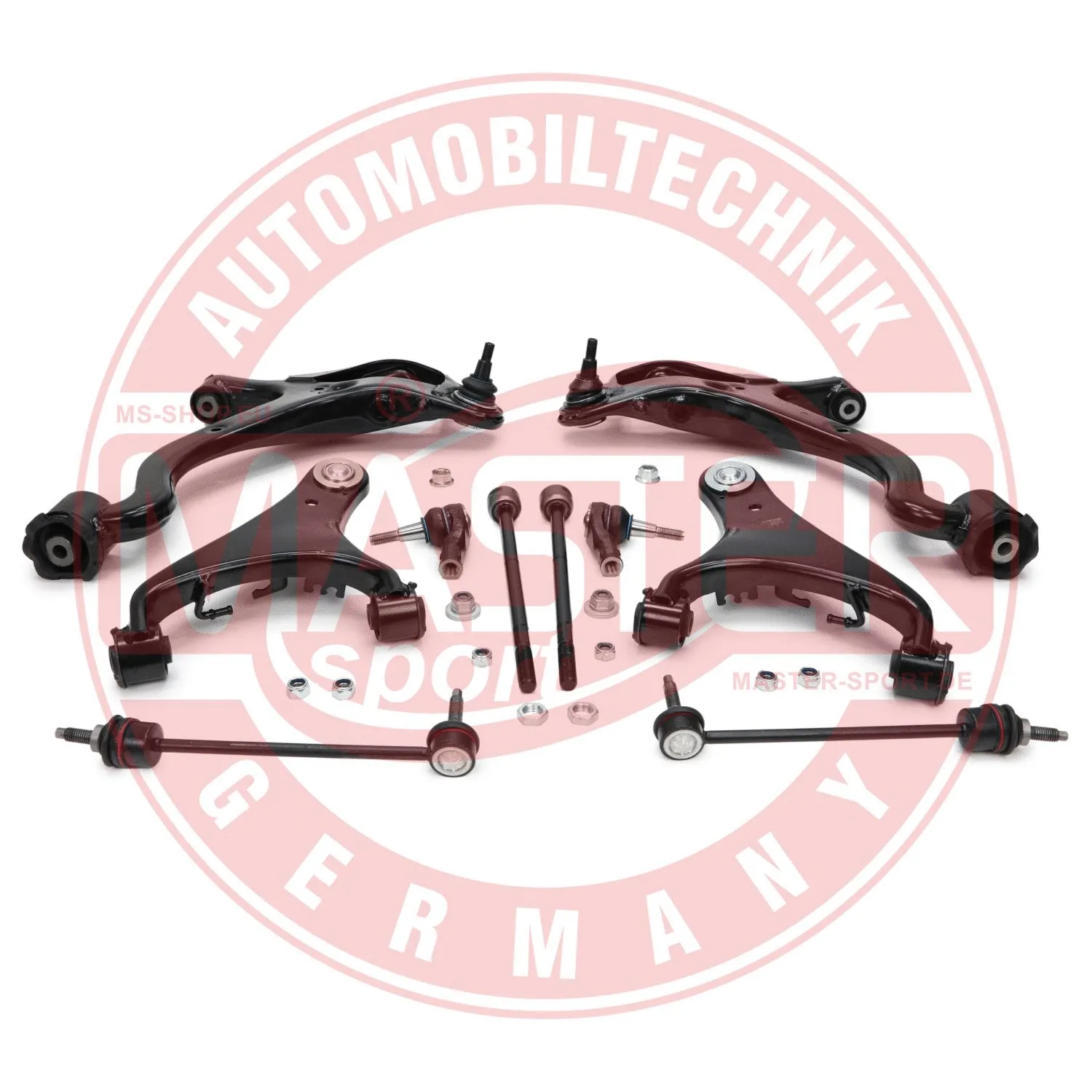 Control/Trailing Arm Kit, wheel suspension (37152/3-KIT-MS)
