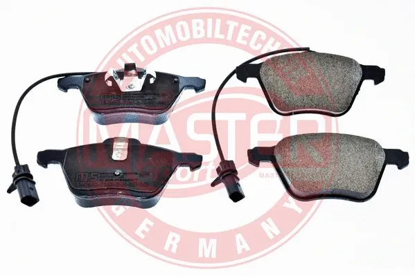 Brake Pad Set, disc brake (13046071532N-SET-MS)