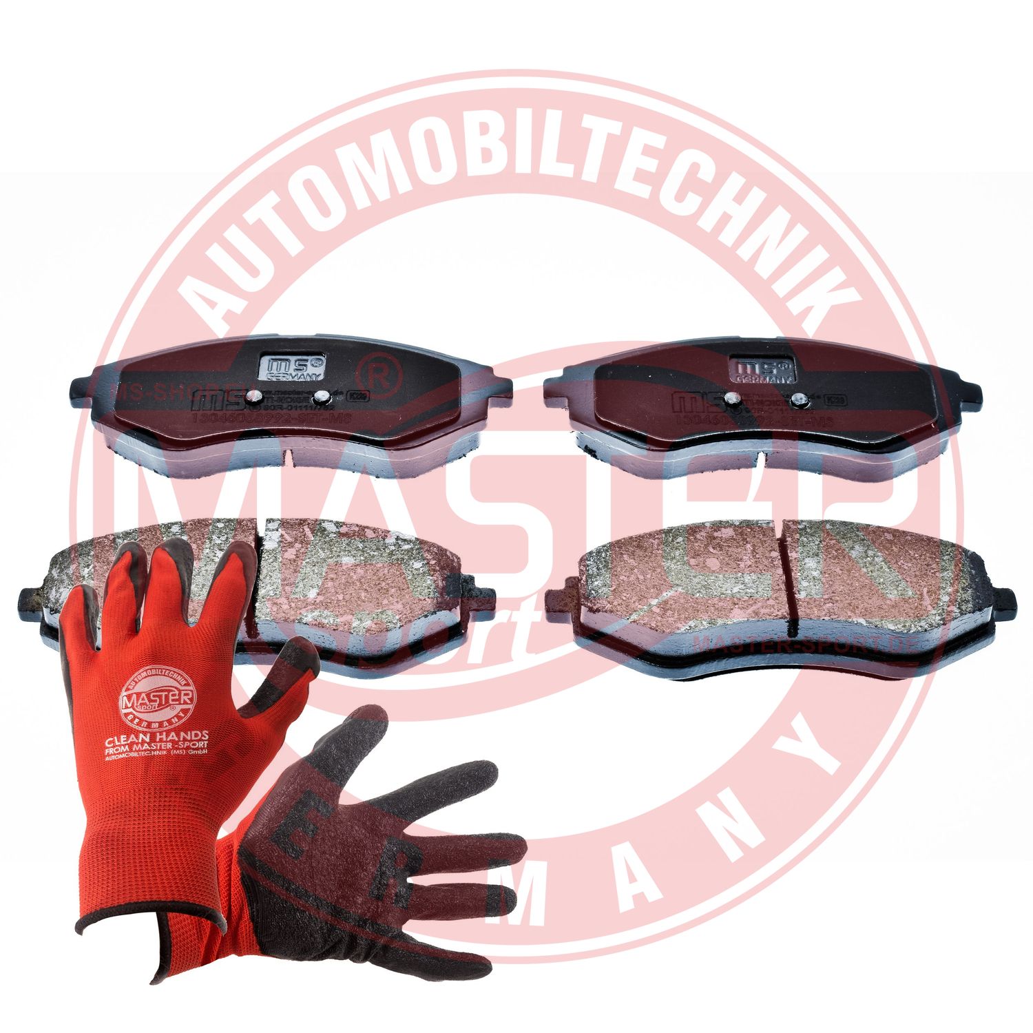 Brake Pad Set, disc brake (13046058992N-SET-MSP)