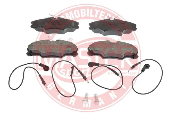 Brake Pad Set, disc brake (13046028162N-SET-MS)