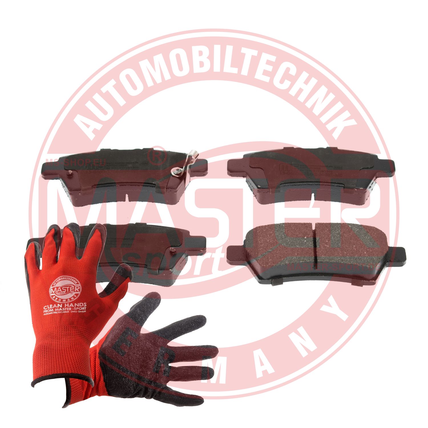 Brake Pad Set, disc brake (13046057842N-SET-MSP)