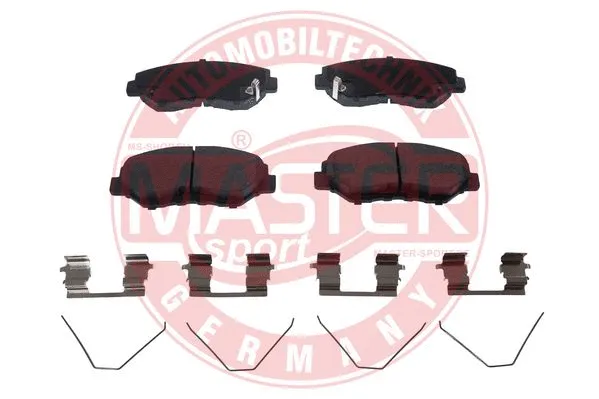 Brake Pad Set, disc brake (13046058602N-SET-MS)