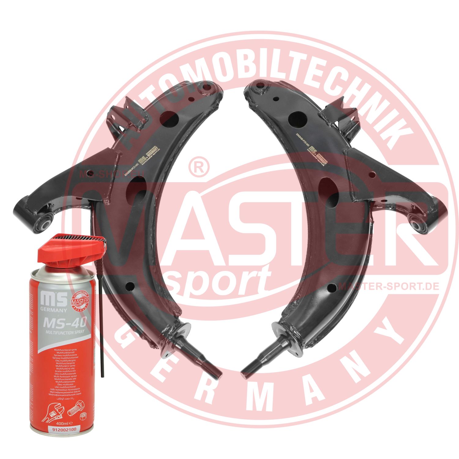 Control/Trailing Arm Kit, wheel suspension (37102-KIT-MSP)