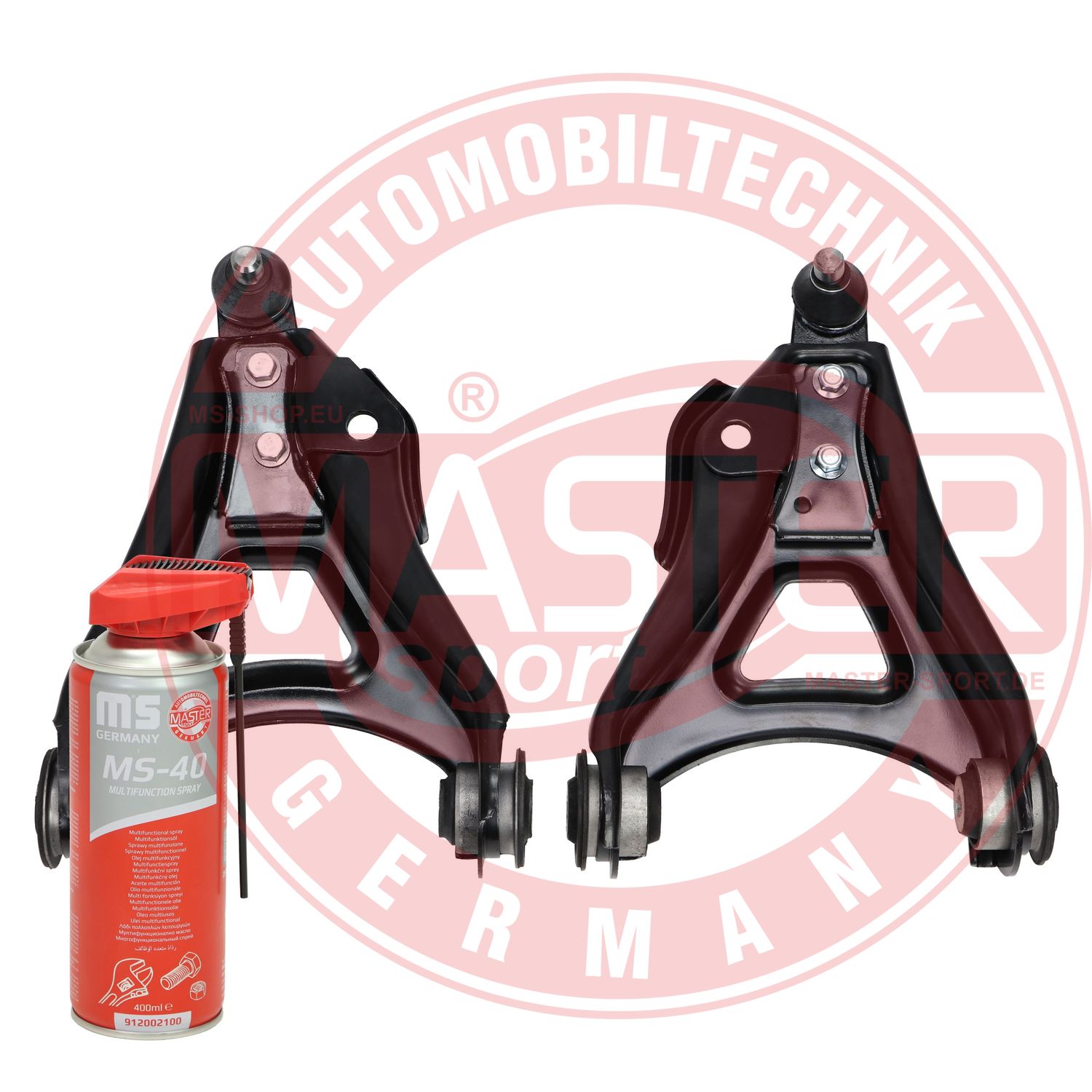 Control/Trailing Arm Kit, wheel suspension (37165-KIT-MSP)