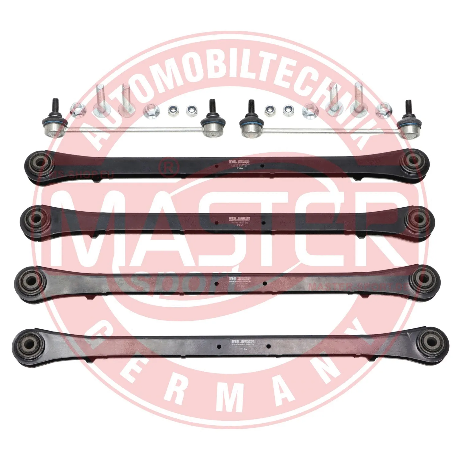 Control/Trailing Arm Kit, wheel suspension