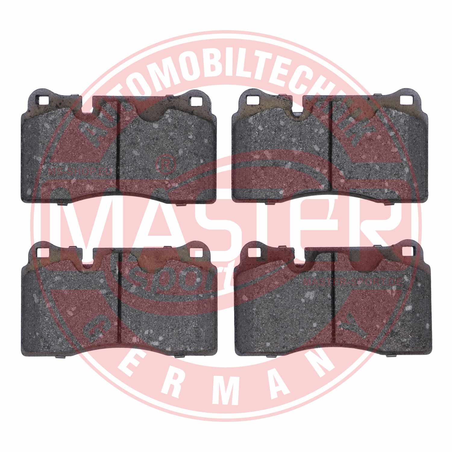 Brake Pad Set, disc brake (13046048332N-SET-MS)