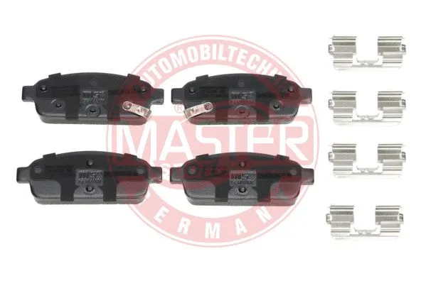 Brake Pad Set, disc brake (13046072642N-SET-MS)