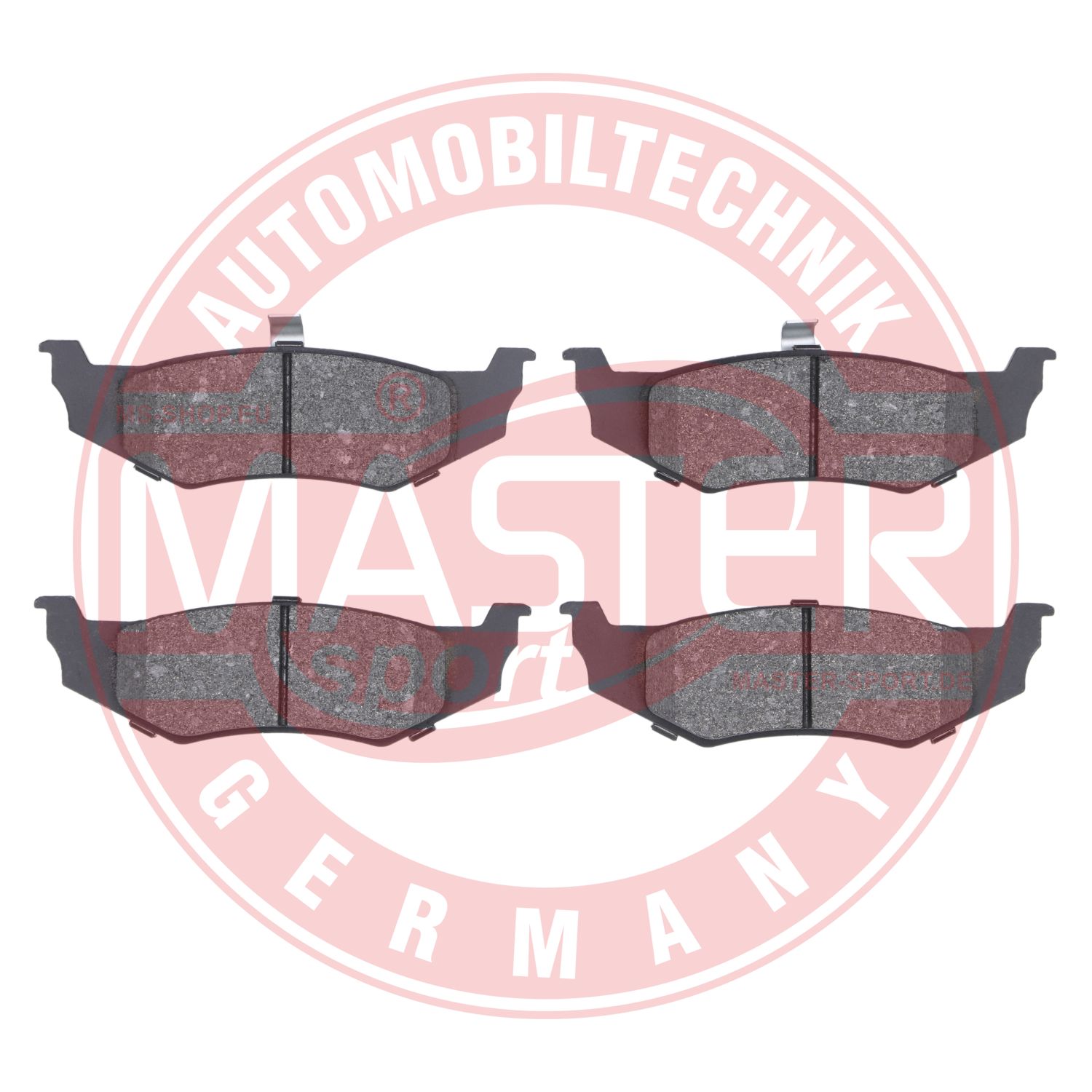 Brake Pad Set, disc brake (13046080102N-SET-MS)