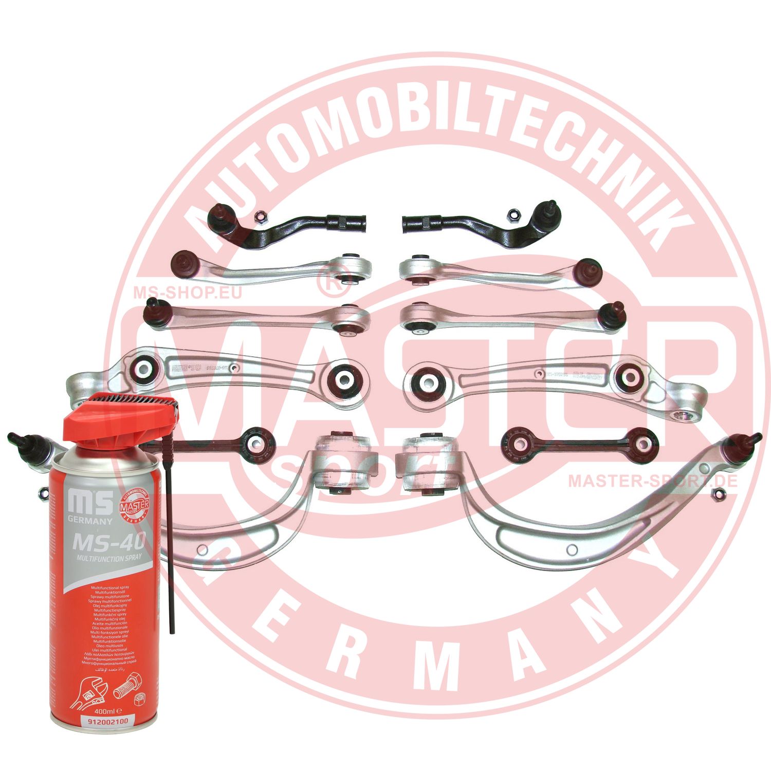 Control/Trailing Arm Kit, wheel suspension (36797-SET-MSP)