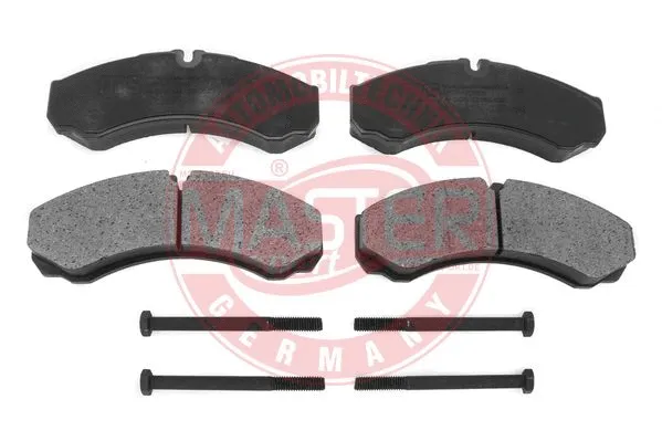 Brake Pad Set, disc brake (13046049662N-SET-MS)