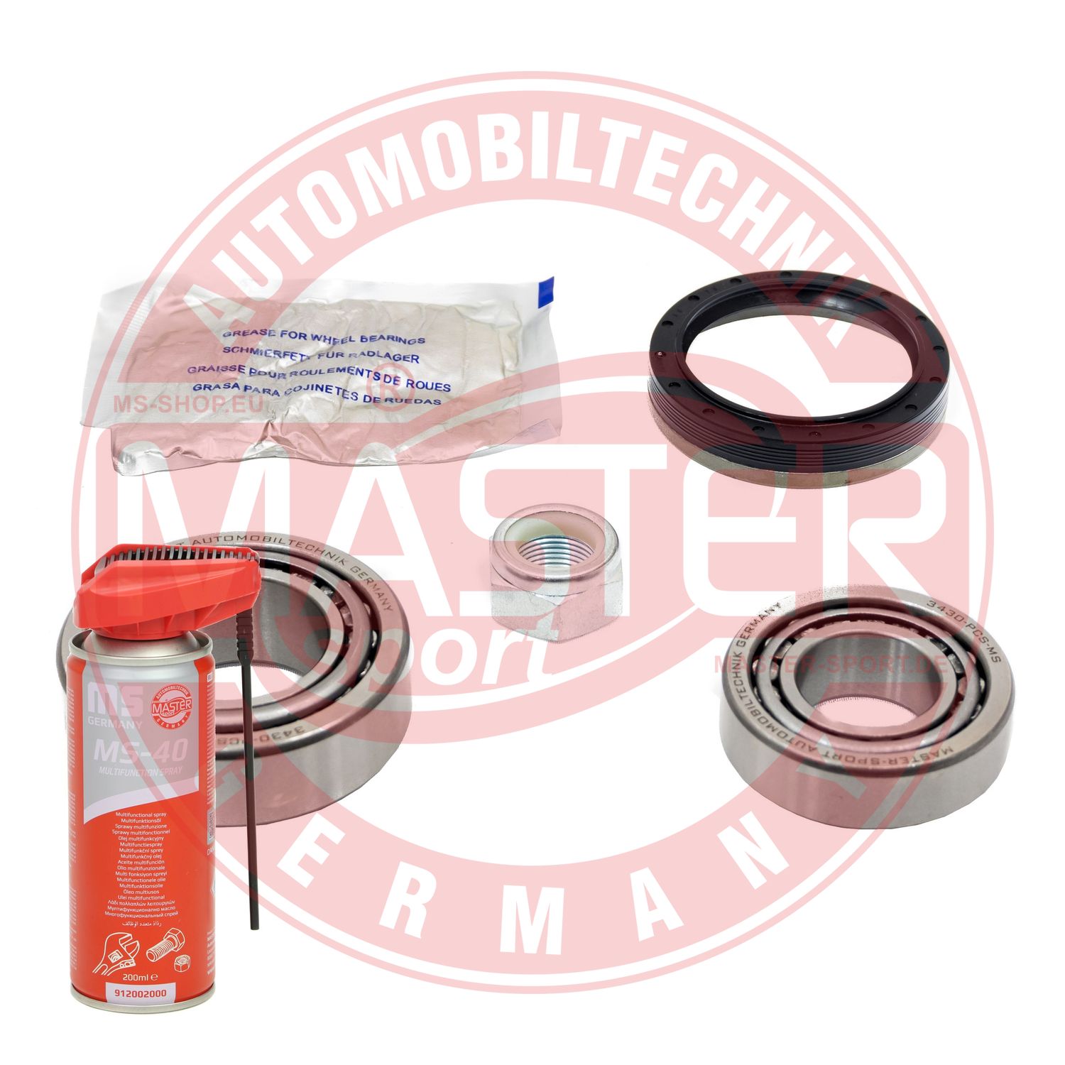 Wheel Bearing Kit (3430-SET-MSP)