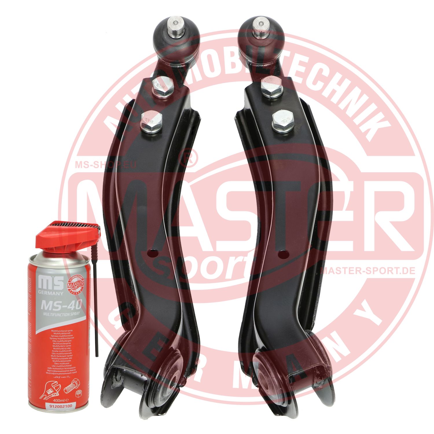 Control/Trailing Arm Kit, wheel suspension (37042-KIT-MSP)