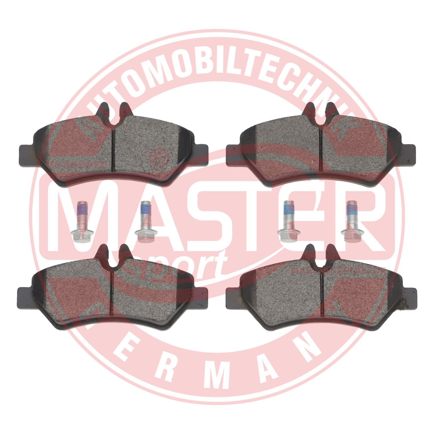Brake Pad Set, disc brake (13046038322T-SET-MS)