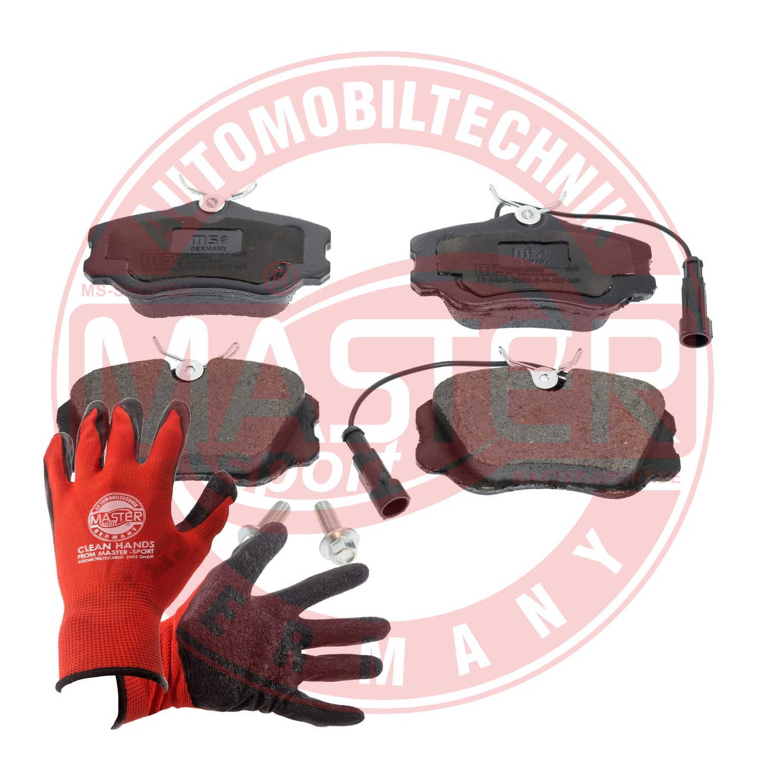 Brake Pad Set, disc brake (13046029522N-SET-MSP)
