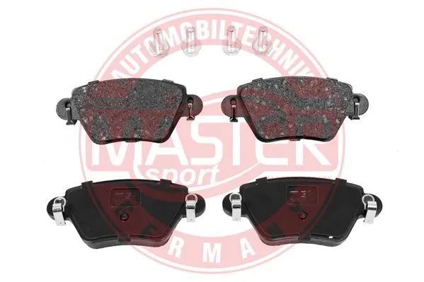 Brake Pad Set, disc brake (13046039882N-SET-MS)
