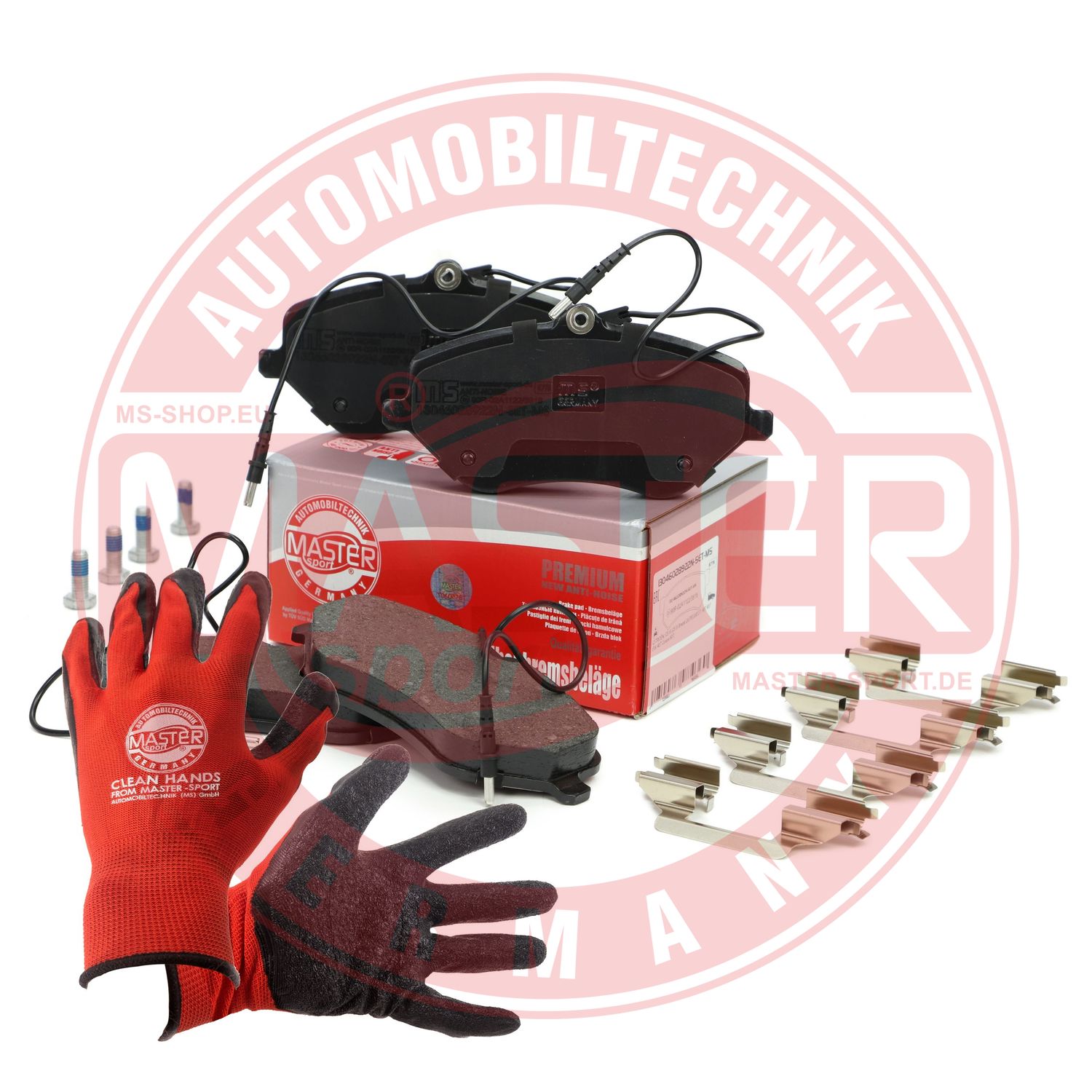 Brake Pad Set, disc brake (13046028922N-SET-MSP)