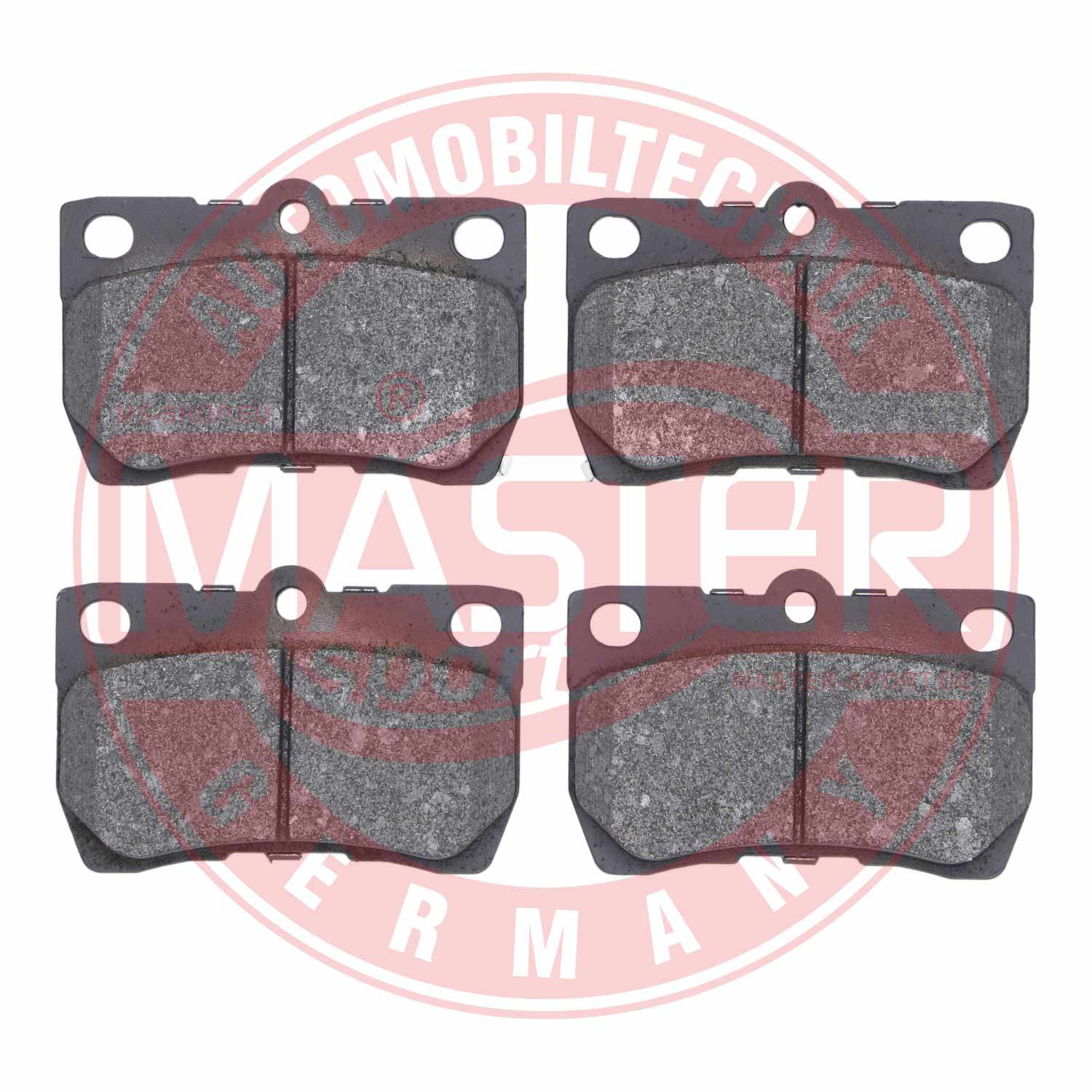 Brake Pad Set, disc brake (13046057902N-SET-MS)