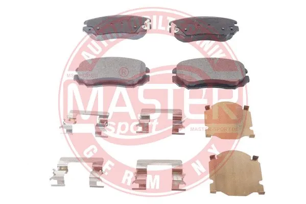 Brake Pad Set, disc brake (13046056112N-SET-MS)